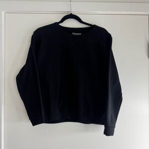 Hanes Women’s Black Crewneck Sweater